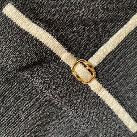 St. John Collection by Marie Gray Santana Knit Sweater Jacket Black Label Unworn - Picture 11 of 14